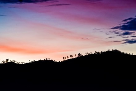 Sunset over Ella, Hill Country, Sri Lanka