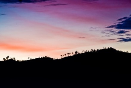 Sunset over Ella, Hill Country, Sri Lanka