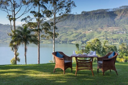 View from the lawn, Summerville Bungalow, Ceylon Tea Trails, Sri Lanka