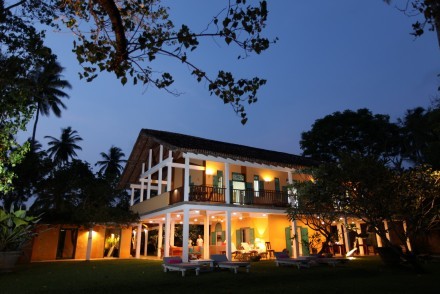 The Last House at dusk, Tangalle, Sri Lanka