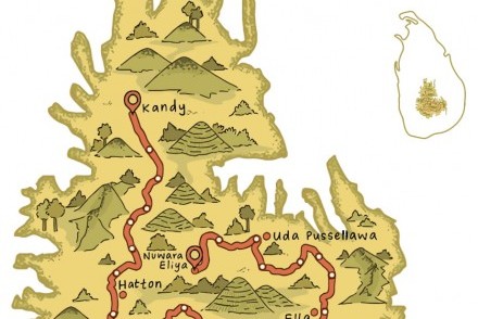 The Pekoe Trail, Sri Lanka's 300-km-long, 22-stage hiking trail through the dramatic Hill Country
