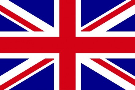 Union Jack flag of Great Britain