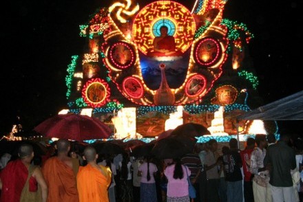Wesak celebrations, Anuradhapura, Sri Lanka (courtesy of Ashin Sobhana)