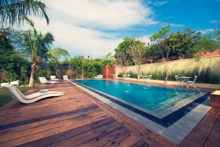 Poolside at Pledge 3, Negombo, Sri Lanka