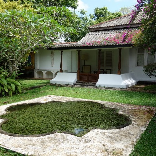 House and garden at Brief, Bentota, Sri Lanka