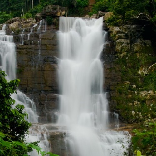 Ramboda Falls, Hill Country, Sri Lanka